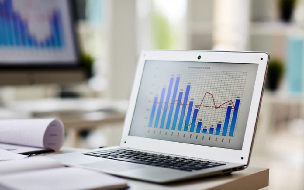 Analysis Analytic Marketing Sharing Graph Diagram Concept