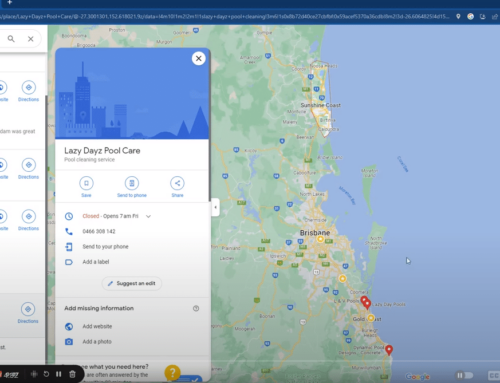 Lazy Dayz Pool Care Google Business Profile Audit for a Startup Business