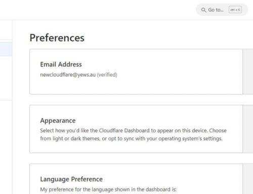 How to change Cloudflare account email address
