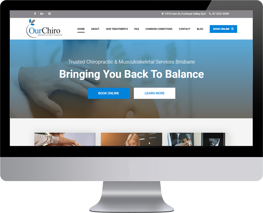 Our Chiro Web