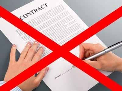 No Contracts